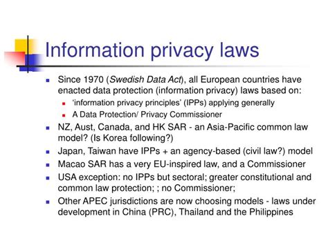 Global Privacy Laws Explained Privacy Policies