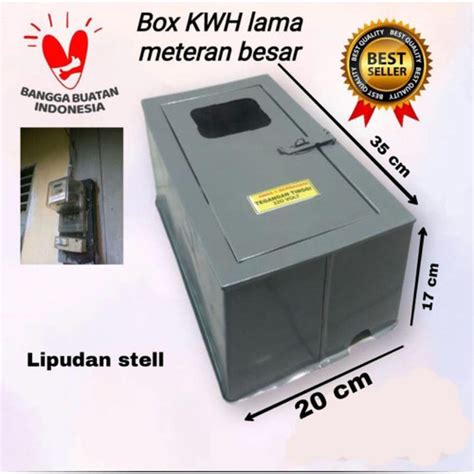 Jual Box Meteran Listrik Kwh Model Lama Ukuran Besar Tutup Meteran