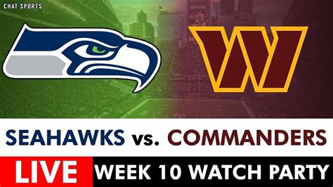 Seahawks Vs Commanders Live Streaming Scoreboard Free Play By Play