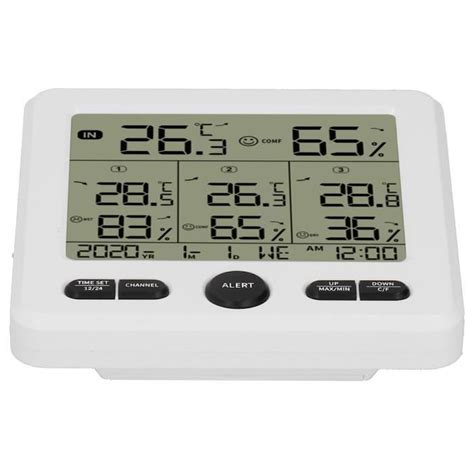 EJ life Compteur de température TS6210 Hygromètre à Thermomètre Sans