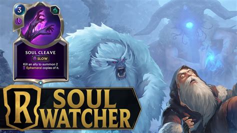 TURBO WATCHER With SOUL CLEAVE Lissandra Trundle Deck Legends Of