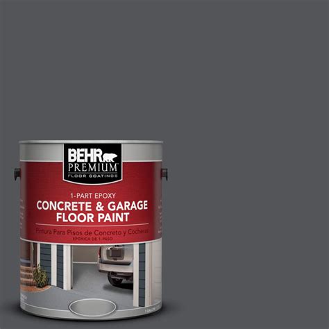 BEHR Premium 1 Gal N510 6 Orion Gray 1 Part Epoxy Concrete And Garage