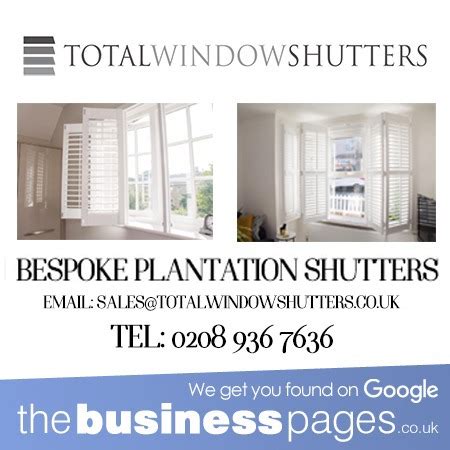 The Business Pages On Twitter Total Window Shutters Ltd Tel