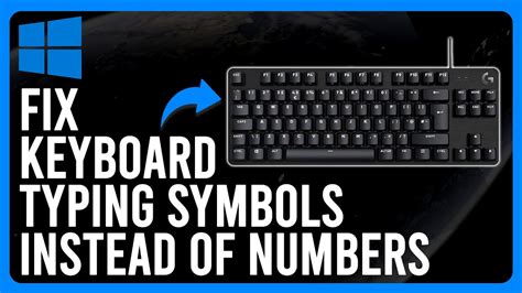 How To Fix Keyboard Typing Symbols Instead Of Numbers How To Fix