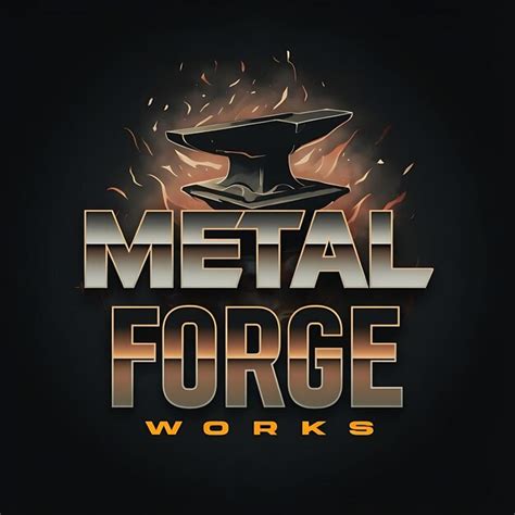 custom metal logo  vectors psds