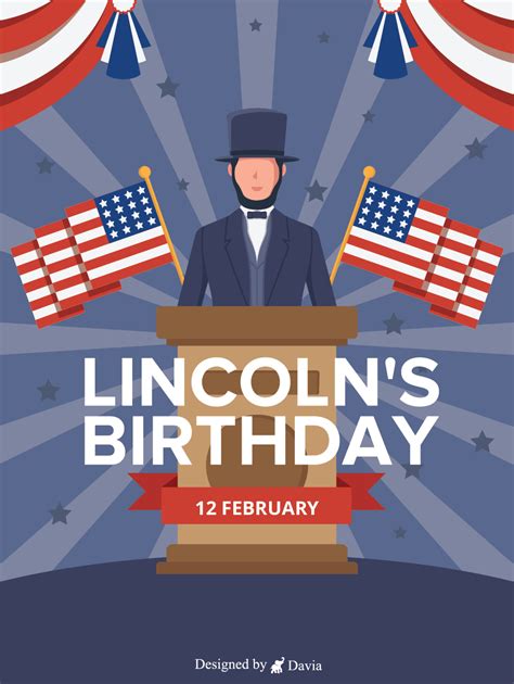 Speech - Lincoln’s Birthday | Birthday & Greeting Cards by Davia ...