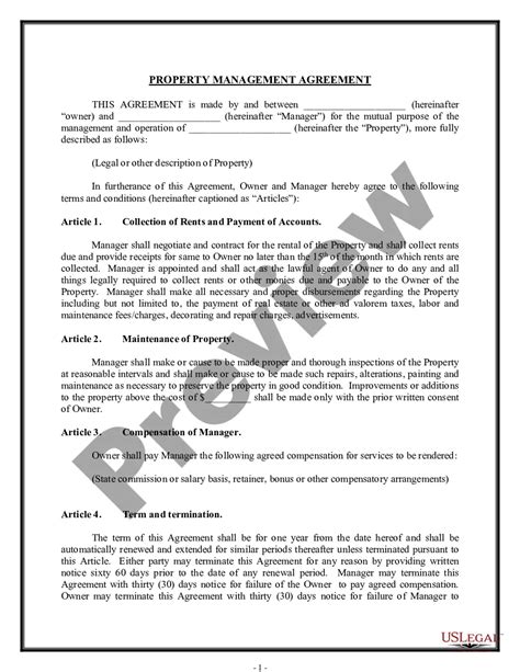 Property Management Form Template With Drop Down Menu Us Legal Forms