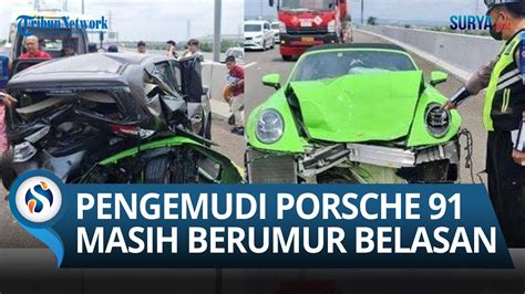 Grand Livina Kena Seruduk Porsche Di Tol Sidoarjo Polisi Pengemudi