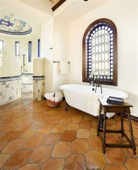 The 13 Different Types of Bathroom Floor Tiles (Pros and Cons) | Floor tile design, Blue ...