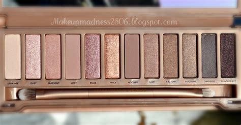 Makeup Madness Dupe Urban Decay Naked 3 Palette