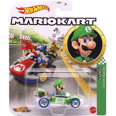 Hot Wheels Super Mario Luigi Circuit Special Ozon