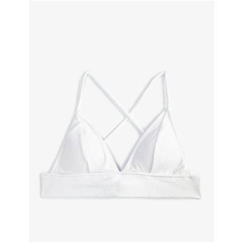 Koton Bralet Triangle Bikini Top Textured EPonuda