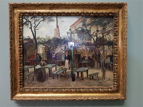 Vincent van Gogh La Guinguette a Montmartre at Musée d Orsay Paris