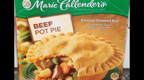 Marie Callender’s Beef Pot Pie Review Youtube