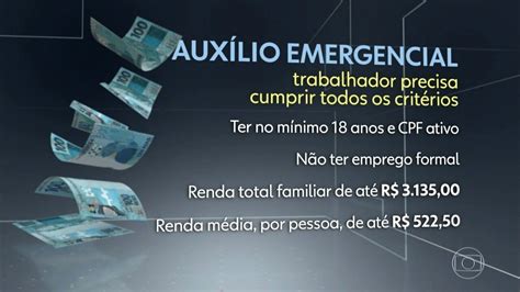 Auxílio emergencial entenda regras para receber dinheiro do governo