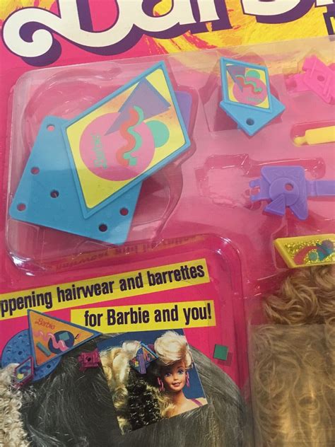 Barbie Style Magic Hair Charms Doll Extensions Vintage 1988 New Sealed Mattel Ebay