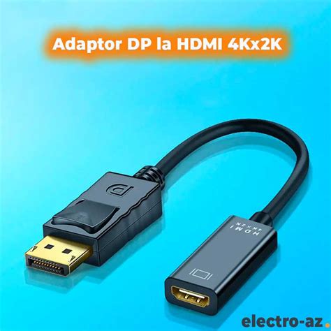 Adaptor Displayport Tata La HDMI Mama 4K 30HZ 25cm EMAG Ro