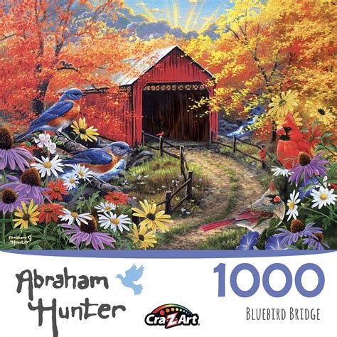 Cra Z Art Abraham Hunter Piece Bluebird Bridge Jigsaw Puzzle