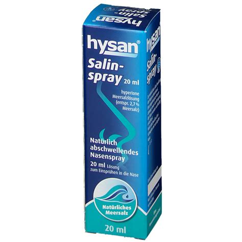 Hysan Salinspray Ml Shop Apotheke At