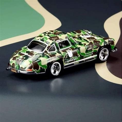 Baby L Hot Wheels BAPE X Hot Wheels 1955 Mercedes Benz 300 SL Shopee Malaysia