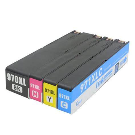 Bk C M Y For Hp 970xl 971xl 970 971 Xl Full Ink Cartridge For Hp Officejet Pro X576dw X451dn