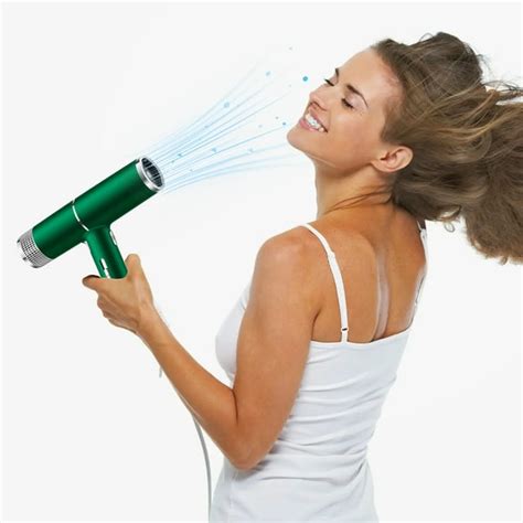 Ikohbadg Hair Dryer Lightweight Travel Hair Dryer For Normal And Curly Hair Including Curly