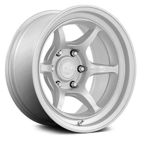 Black Rhino Shogun Wheels Hyper Silver Rims