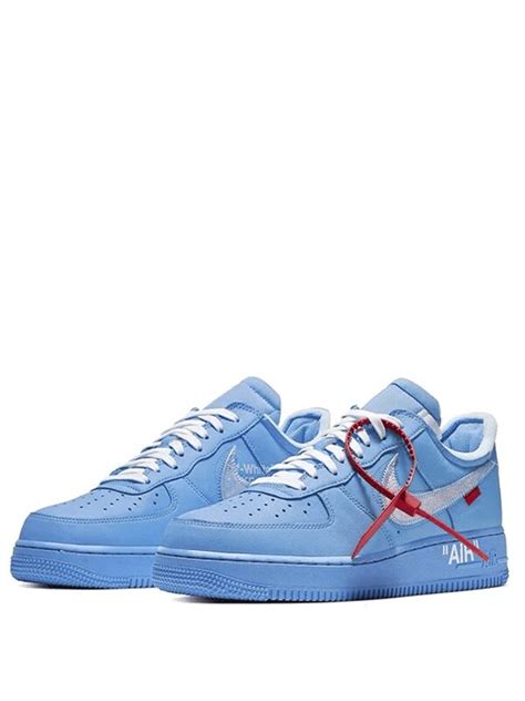 Air Force Low Off White Mca University Blue Original S O Paulo