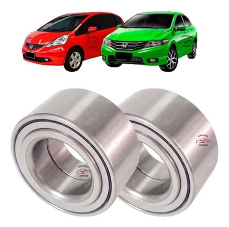 2x Rolamento Roda Dianteira Honda Fit City 2012 2013 2014