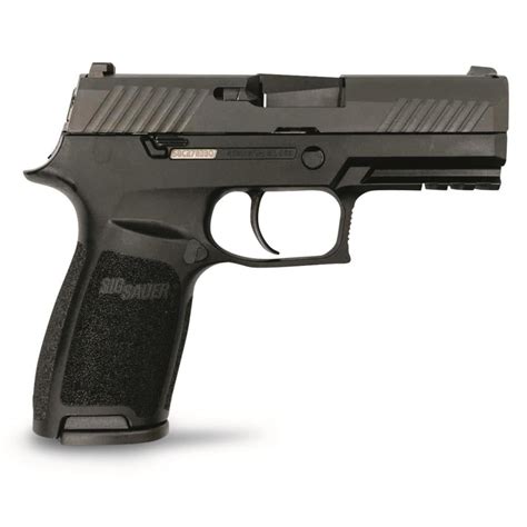 Sig Sauer P Nitron Compact Mm Barrel Rds Used Law