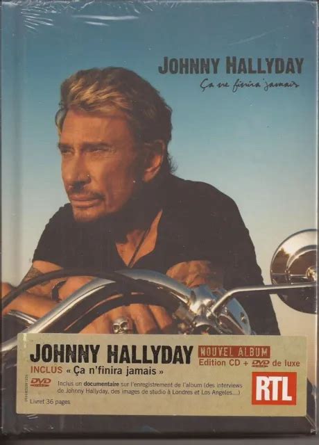 Coffret Cd Dvd Johnny Hallyday Ca Ne Finira Jamais Deluxe Edition