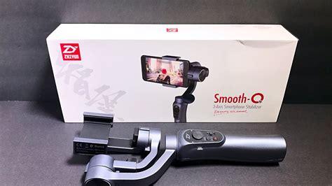 Unboxing Zhiyun Smooth Q Axis Gimbal Youtube