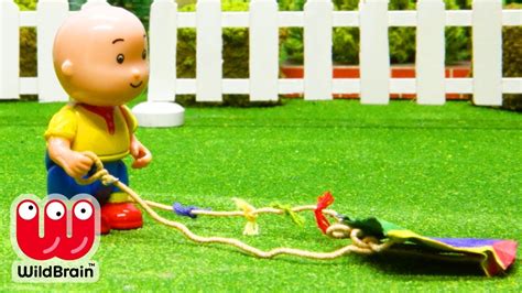 Caillou Videos For Kids Caillou Kite Flying Stop Motion Series