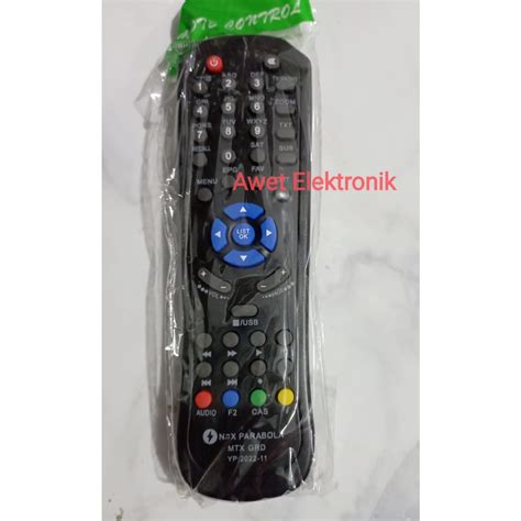 Jual Remot Remote Nex Parabola Mtx Grd Matrix Garuda Shopee Indonesia