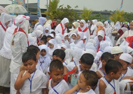 Murid Tk Se Langsa Ikut Manasik Haji