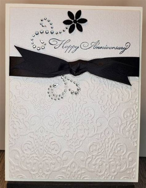 Handmade Anniversary Card - Etsy