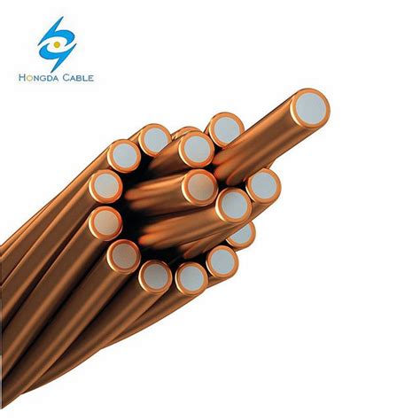 Strand Copper Clad Steel Wire Ccs Grounding Cable Price Jytopcable