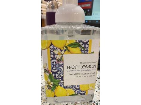 Maison De Base Foaming Hand Soap Fresh Lemon 1859 Fl Oz550 Ml