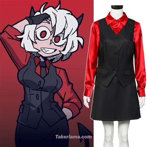 Helltaker Cerberus Black Halloween Women Uniform Cosplay Costume