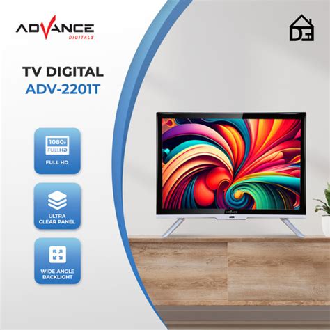 Promo TV Digital LED Advance ADV 2201T HD TVD USB Movie 22 Inch HDMI