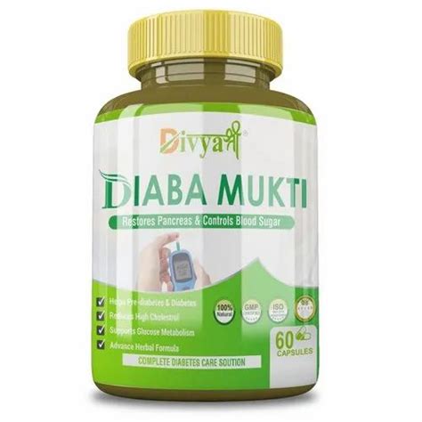 Divyashree Diaba Mukti Diabetes Capsule Capsules At Rs Bottle