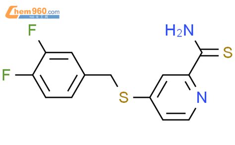 Pyridinecarbothioamide Difluorophenyl Methyl