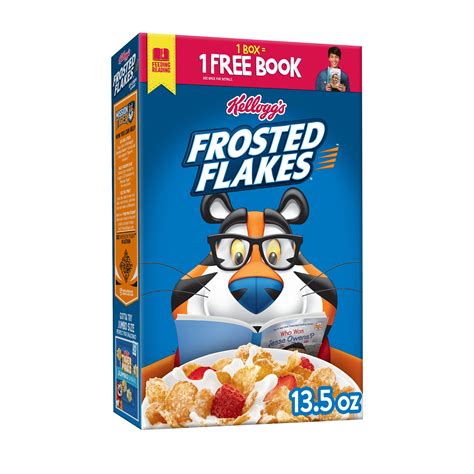 Kellogg S Frosted Flakes Breakfast Cereal Original 13 5 Oz Box