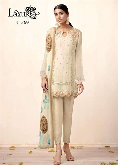 Laxuria Trends 1269 Pakistani Style Fancy Designer Suit Supplier