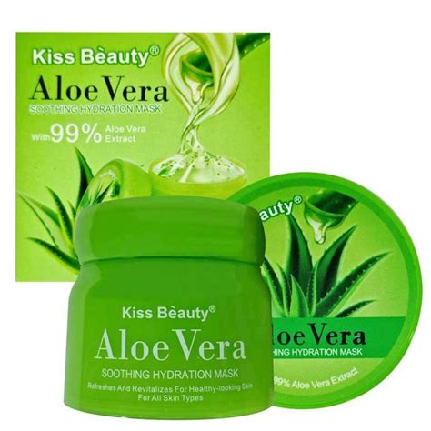 Üz üçün Gel Maska Kiss Beauty Aloe Vera Ilə 75 Ml Qiymeti Bakıda