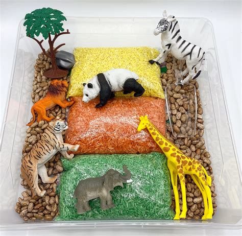 zoo animal toy box 5