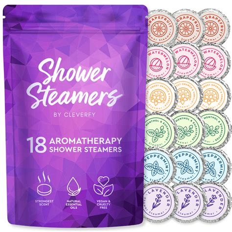 Cleverfy Shower Steamers Aromatherapy Valentines Ts For Women And