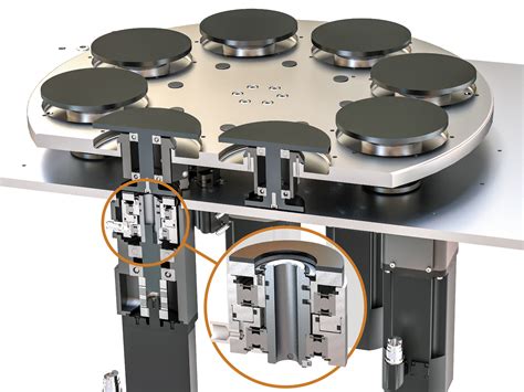 Coupling And Servomotor Connection For Rotary Indexing Table