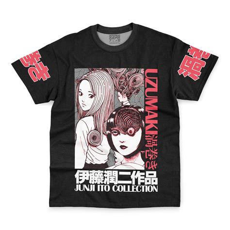 Uzumaki Junji Ito Collection Streetwear T-Shirt - Anime Ape
