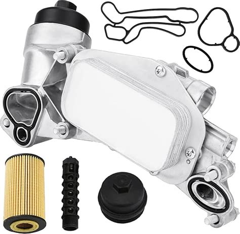 Replace 93186324 Engine Oil Cooler Filter Housing Assembly Adapter Kit With Gaskets